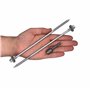 Lot de 50 vis à tête hexagonale autotaraudeuses 6,4 x 190 mm en acier au carbone avec rondelles EPDM pour la fixation de panneau