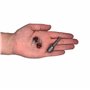 Marcopol Lot de 300 vis de toiture en métal, 4,8 x 19 mm, vis auto-foreuses avec rondelles EPDM, tête de rondelle hexagonale pei