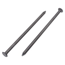 Lot de 100 clous de construction en acier au carbone 3