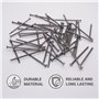 0 x 70 mm Tête ronde plate multi-usages clous en fil commun Pour travail
