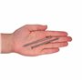 Lot de 50 clous de construction à tête ronde et plate en acier au carbone 3 x 80 mm, clous multi-usages en fil commun, pour trav