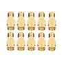 Kadimendium 10 Pièces SMA Adaptateur Inverse Mâle à Femelle Adaptateur RF Câble Conversion Connecteur RF Connecteur SMA Connecte