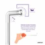 Kit de nettoyage d’amygdales Oral Icon® - Enlevez les caséums en 1 minute - Comprend 1 pipette d’aspiration - 1 seringue gorge/a