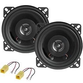 Enceintes 2 Voies Haut-Parleur 10 cm Fiat 500 Cinquecento / 600 seicento 100 Watts