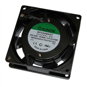 Fan Ventilateur 230V AC 14W 80x80x25mm 29m³/h 2300U/Min 29m³/h Sunon SF23080AT2082HSL