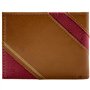 Hogwarts Harry Potter Blason de l'École Portefeuille Bi-Fold pour ID & Porte-Cartes, Marron