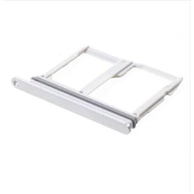 Pour LG G6 H870 H871 H872 H870 K/S/V Plateau pour carte micro SD + Port Nano SIM Tray Support adaptateur (argent/argent)