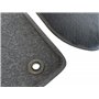 Tapis de Sol pour Mitsubishi L200 Double Cab 2006-2014 - Restyling 2014 - sur Mesure, antidérapant, Talonnette en Caoutchouc ren