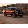 Tapis de Sol pour Mitsubishi L200 Double Cab 2006-2014 - Restyling 2014 - sur Mesure, antidérapant, Talonnette en Caoutchouc ren