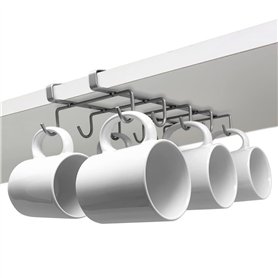 Joeji's Kitchen Porte Tasse Suspendue & Organisateur Porte verres suspendu - Bon pour 10 tasses Placard Rangement