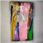 KGS Lot de 100 fermetures éclair en nylon - 20 couleurs différentes - 10 cm