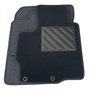 Tapis de Sol pour C4 Aircross 05.2012> / ASX 05.2010> sur Mesure, en Moquette Noire, avec Boutons et Talonnette en Caoutchouc re