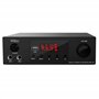 AMP Wiibo -100 - Amplificateur audio HIFI - Connexion Bluetooth - Réponse linéaire avec 50W + 50W Power - Microphone et USB Entr