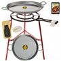 COMBOI Kit Réchaud à Paella Gaz Butane 50 cm