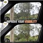 Bass Motor Nettoyant Vitres de Voiture et Moto Intérieur et Extérieur | Nettoyage Dégraissant et Lustrant avec Chiffon Microfibr