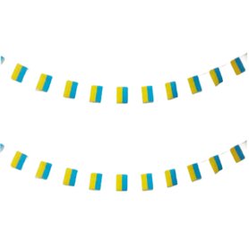 Drapeau ukrainien 40 pièces drapeau ukrainien guirlande ukrainienne 11