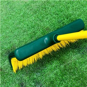 PLANTAWA Brosse Gazon Synthétique Extérieur sans Manche | Balai Nettoyeur pour Pelouse Synthétique | Brosse Manuelle Résistante
