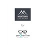 zerOne five Montana Lunettes de soleil MP65 rectangulaires pour femme taille 52/20/145