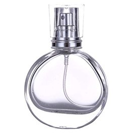 Flacon rond transparent vaporisateur de parfum vide en verre 30 ml