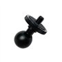 Navna Support de téléphone portable pour moto - Base à boule de 17 mm - Adaptateur à vis pour appareil photo - Accessoires de ba