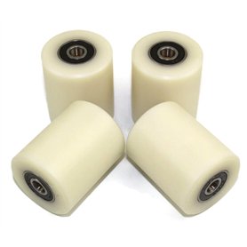 Lot de 4 rouleaux en nylon polyamide