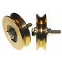(V79–12) Lot de 2 roues pour portail coulissant