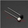 lijun 30pcs Musulman Hijab écharpe de sécurité Broches Strass Boule Broche tête Droite Broche