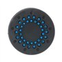 Max-Tonsen Pomme de Douche d'hydromassage de Salle de Bain buse de Douche de Massage rotative à économie d'eau Argent 8.5x5cm
