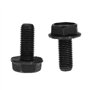 WOWOWO 2 pièces Support de pédalier de vélo vis manivelle M8x18mm vélo pièces de vélo Accessoires