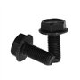 WOWOWO 2 pièces Support de pédalier de vélo vis manivelle M8x18mm vélo pièces de vélo Accessoires