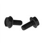 WOWOWO 2 pièces Support de pédalier de vélo vis manivelle M8x18mm vélo pièces de vélo Accessoires