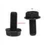 WOWOWO 2 pièces Support de pédalier de vélo vis manivelle M8x18mm vélo pièces de vélo Accessoires