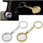 WOWOWO 27mm Porte-Monnaie commémoratif Porte-clés médaillon pièce de Monnaie Souvenir Pendentif Porte-clés