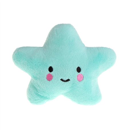 WOWOWO Jouet pour Animaux de Compagnie en Peluche Nuage en Forme d'étoile Doux Son grinçant Mignon Chien Chat à mâcher Chiot Enf