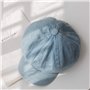 LYWYOUDDKH Casquette Béret Vintage Classique 8 Panneaux Octogonal Gavroche Peintre Cabbie Chapeau Pare-Soleil Plat Réglable, Ble