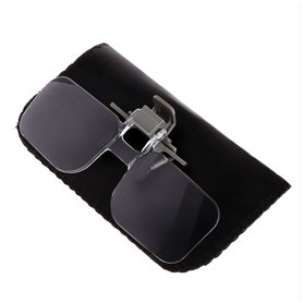 GUMEI 2X Loupe de Style loupe avec Clip pour la Lecture