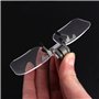 GUMEI 2X Loupe de Style loupe avec Clip pour la Lecture