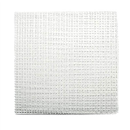 S-TROUBLE 50x100cm Tissu en Maille pour Crochet Tapis Faisant Tapisserie Toile Bricolage Outil Broderie Artisanat