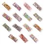Angelliu Mixte Argile Remplissages Artisanat Feuille De Fruits Fleurs Motif Remplissage pour Bricolage Résine Époxy Bijoux Ongle