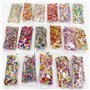 Angelliu Mixte Argile Remplissages Artisanat Feuille De Fruits Fleurs Motif Remplissage pour Bricolage Résine Époxy Bijoux Ongle