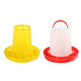 hdhuad Combo mangeoire et Abreuvoir pour Poussins mangeoire à Poulet de 2