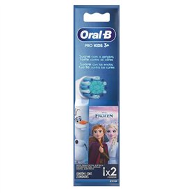 Oral-B Disney La Reine des Neiges Lot de 2 têtes rondes de rechange pour brosse électrique