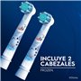 Oral-B Disney La Reine des Neiges Lot de 2 têtes rondes de rechange pour brosse électrique