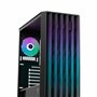 ITX | Panneau Avant Adressable | Panneau Latéral Verre Trempé | 4 Ve