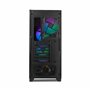 YEYIAN Phoenix Gamer Boîtier PC | Tour Médian | ATX, M-ATX, ITX | Panneau Avant Adressable | Panneau Latéral Verre Trempé | 4 Ve