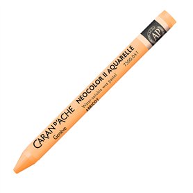 Caran d'Ache Neocolor II 041 Abricot (7500.041) / Pastel Lot de 10 (1 pack) / en cire soluble à l'eau/pour papier