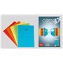 Elco Ordo "Classico" Chemises à fenêtre – 5 x 2 couleurs assorties - lot de 10