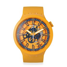 Swatch Fresh SB01O101 Montre à quartz orange unisexe