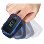 Doigt oxymètre SPO2 de pouls & Moniteur de fréquence cardiaque Noir - Matériel de diagnostic médical de qualité professionnelle.