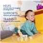 Sucette Curaprox Baby Taille 1 – Pour Les Tout-petits De 1 À 2,5 Ans | Favorise Le Développement De La Mâchoire Et Une Respirati